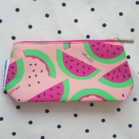 Clinique Handbags - Clinique Cute Watermelon 🍉 Makeup Pouch Bag case
